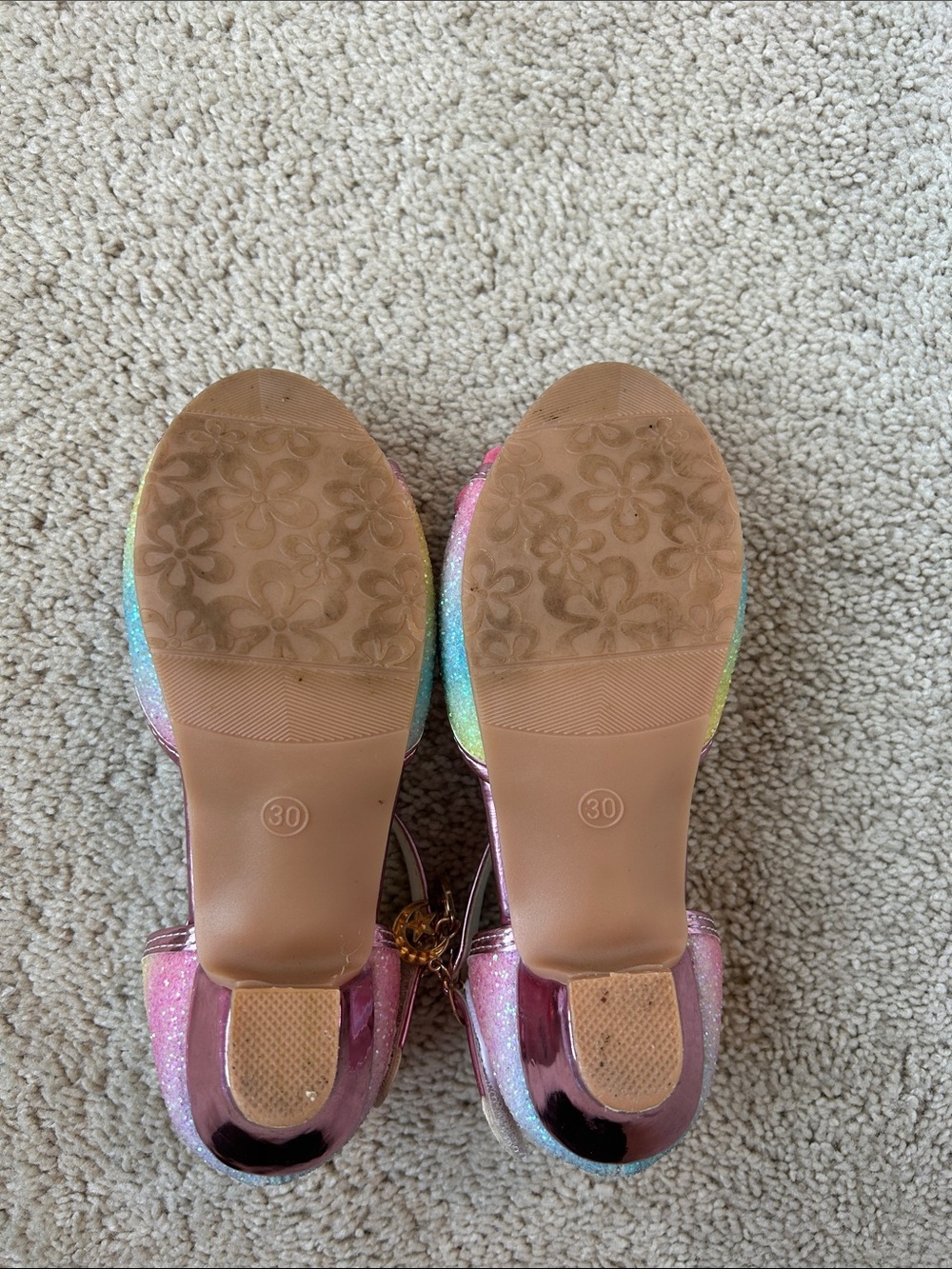ChuLian girls low heel party dress shoes - Picture 3 of 3